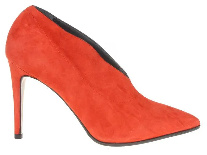 Aeyde Orange Heels
