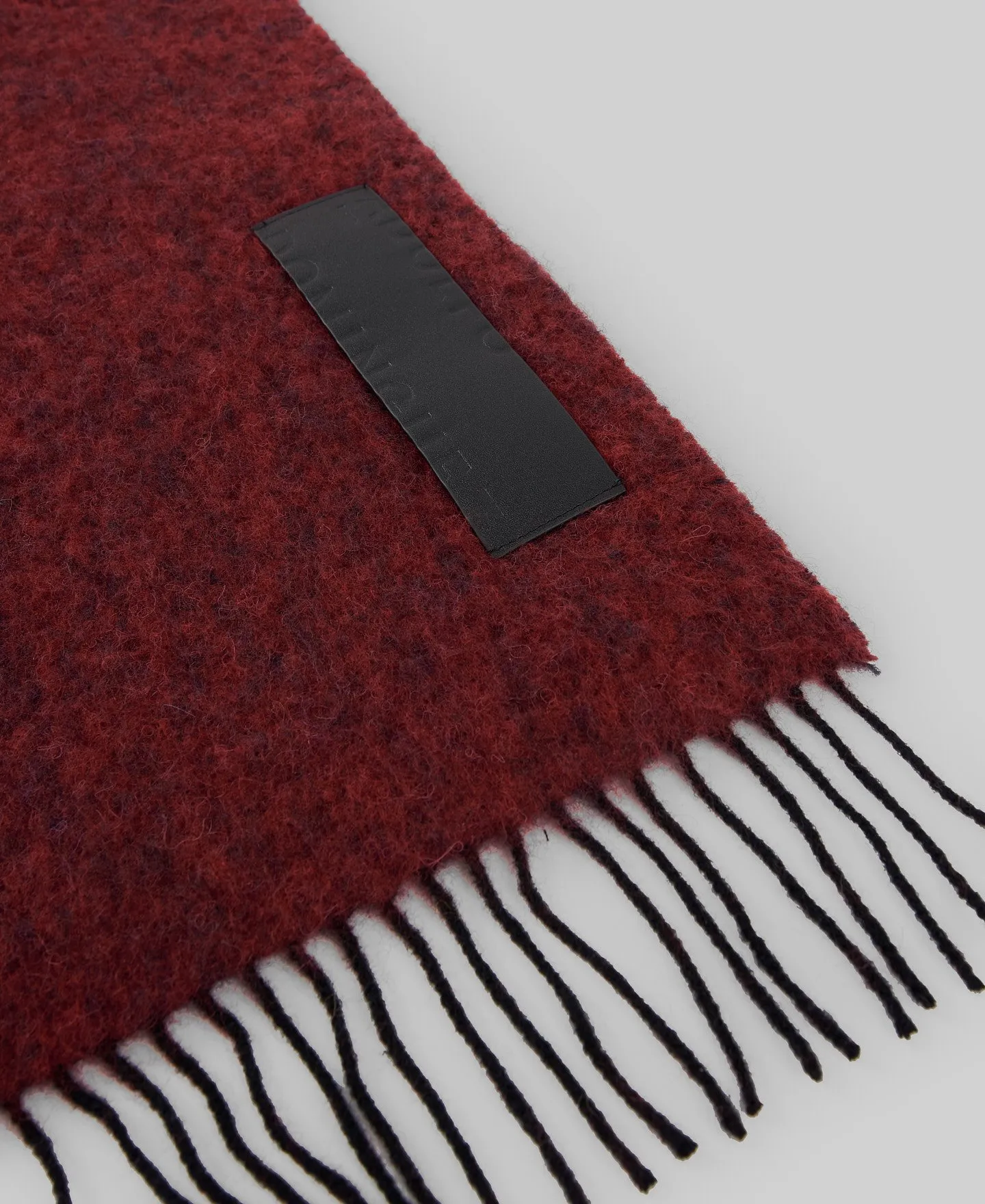 Bicolor textured women's scarf