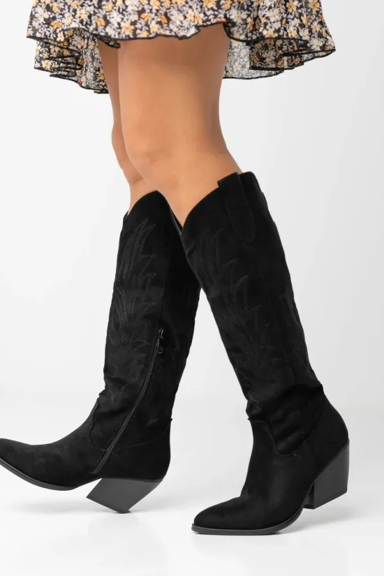 Black High Estral Boot