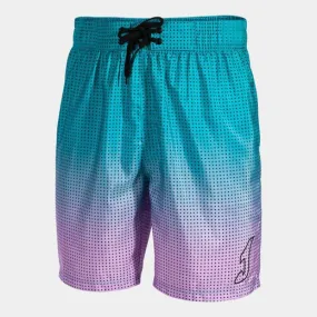 Blue Swim Trunks in Worn Condition