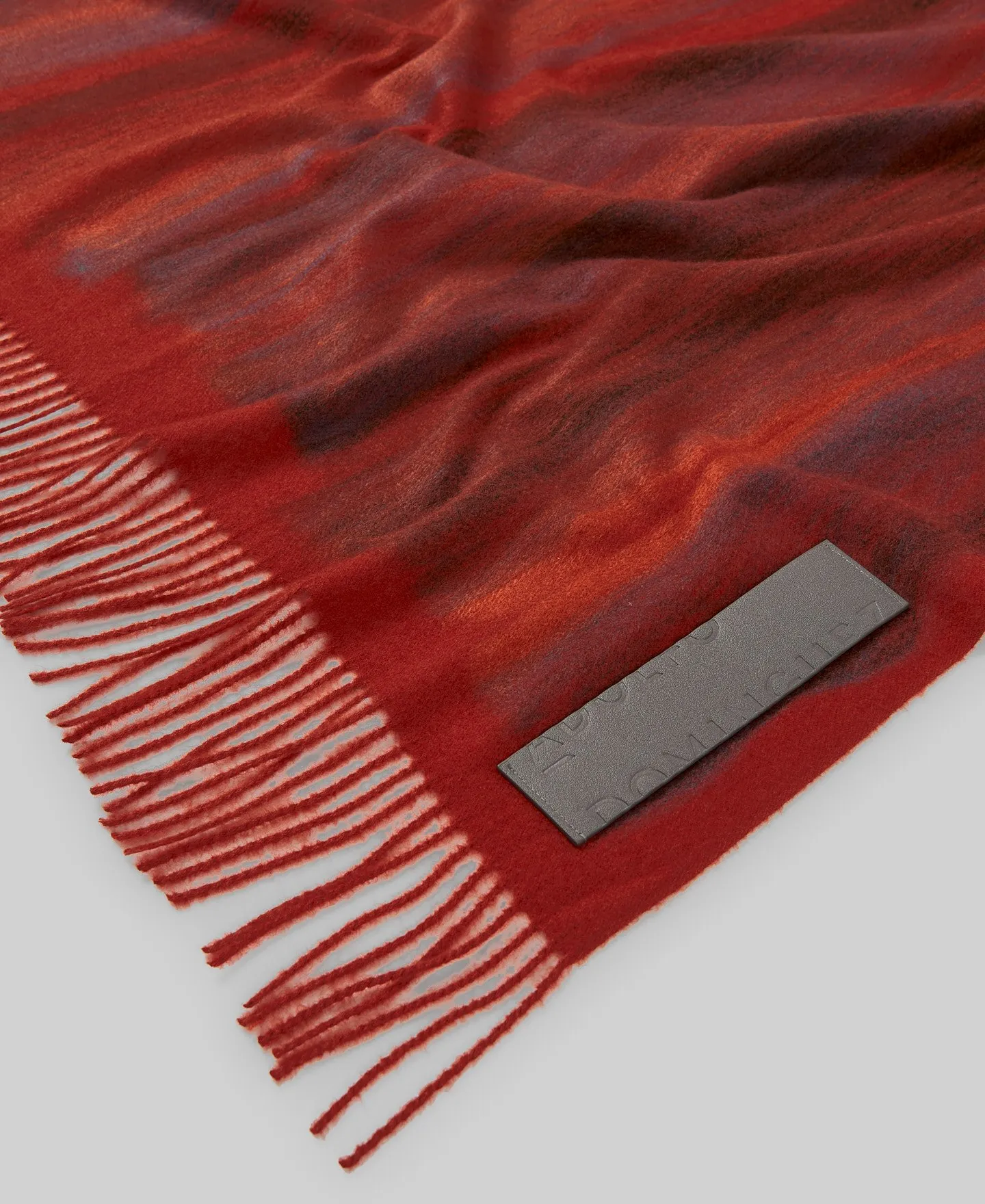 Felted women's scarf