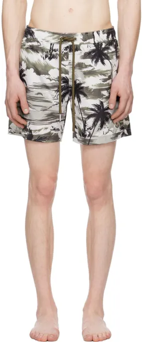 Moncler Swim Shorts with Print