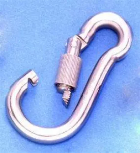 MOSQUETON BOMBER.C/V INOX AISI316 06X060 - PACK 20 UNIDADES