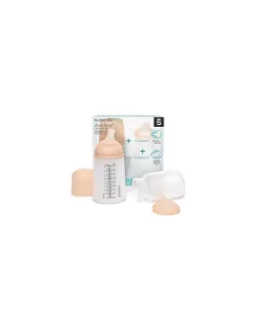 Suavinex Zero 270 Bib Set with Teat and Bottle - Convenient Baby Feeding Kit